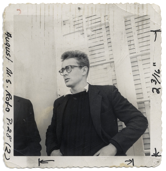 James Dean Unpublished Photograph, Taken Shortly Before His Death